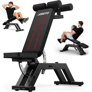 Heavy-Duty Steel Sit-Up Bench
