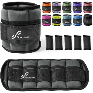 Adjustable Ankle Weights 1 Pair 2 4 6 8 10 Lbs